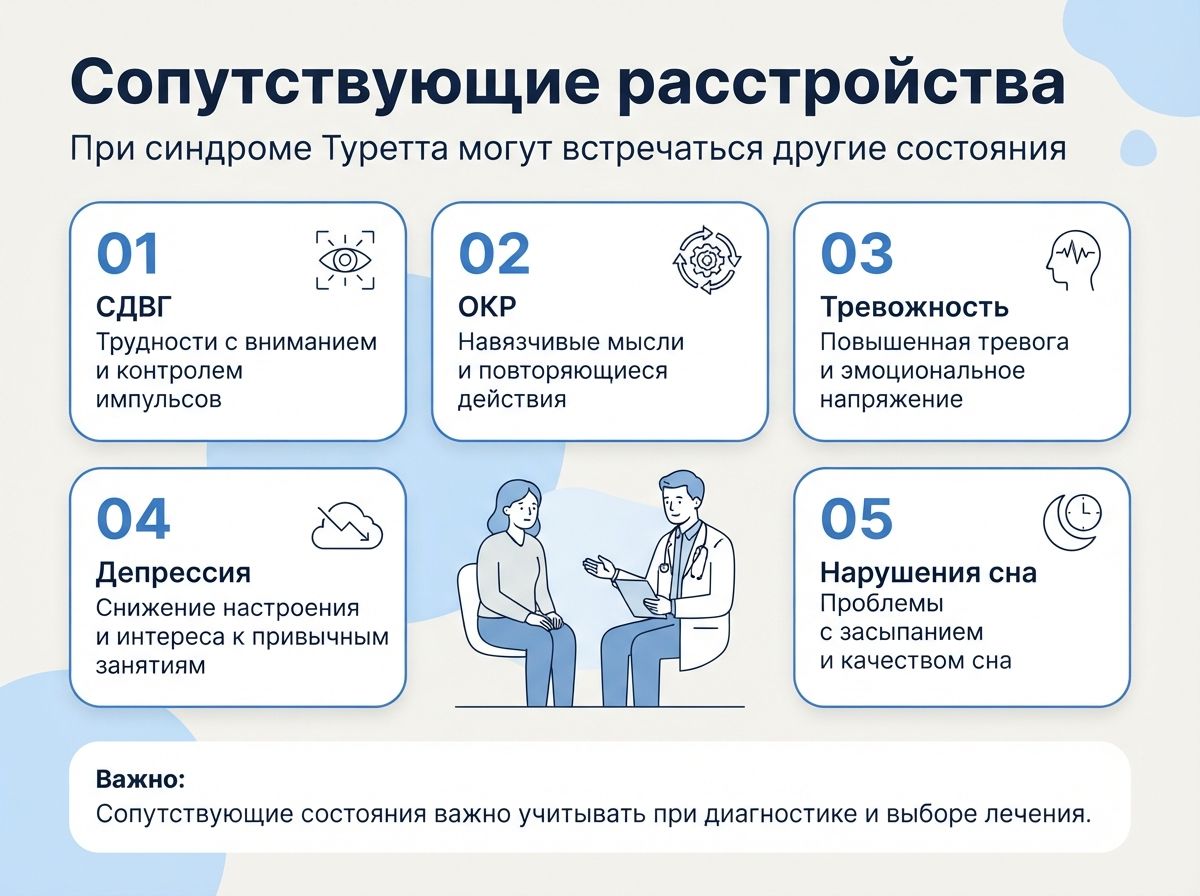 Лечение синдрома Туретта в Лермонтово инфографика